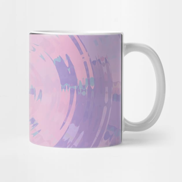 Diamond Swirl Pastel Colors Purple Pink by Peaceful Space AS